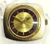 Vintage ORION Swiss Mechanical Watch - 1970s Gold Tone Cushion Case 11665, снимка 7