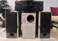 Аудио система-ресийвър, тонколони и субуфер, снимка 8