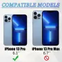 Смяна на задно стъкло за iPhone 13 Pro 6.1 инча с комплект за ремонт – Sierra Blue НОВО, снимка 2