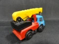 СТАРА РЕТРО СОЦ НРБ МЕТАЛНА ИГРАЧКА КАМИОН КРАН МИР РАЗГРАД, снимка 4