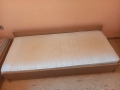 Единично легло с матрак , снимка 2