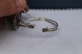 Дамска сребърна гривна, снимка 8
