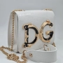 Dolce & Gabbana Бяла Дамска Кожена Чанта , снимка 1