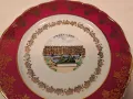 декоративна порцеланова чиния дворец Версай Limoges  8/1, снимка 3