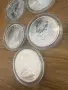 Лот инвестиционни сребърни монети по 1oz 9999 , снимка 7