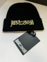 Оригинална Just Cavalli Черна Beanie Шапка – Златна Бродерия Лого – Нова с Етикети – Луксозен Дизайн, снимка 11