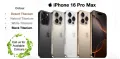 НЕРАЗПЕЧАТАН❗️ iPhone 16 Pro Max ❗️Лизинг от 94лв/м ❗️ BLACK WHITE NATURAL DESERT titanium, снимка 3
