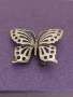 Сребърна красива пеперуда , снимка 4