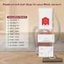 Комплект 12 торбички за прахосмукачка FJM 3D – съвместими с Miele HyClean Pure, с филтри, снимка 2