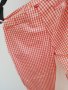 Кариран летен панталон, М, снимка 1 - Панталони - 40664394