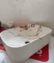 Мивка тип купа кафяв мрамор, снимка 2