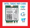 Intel AC 7260, Dual Band, 300 / 867Mbps, Bluetooth 4.0, mini PCI-E  Безжична мрежова карта, снимка 1
