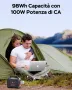 Електростанция MARBERO 150 W, 98 Wh Батерия за къмпинг ,Захранване с 220 V, снимка 7