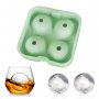 1822 Пластмасова форма за лед Топки Spherical Ice mold, снимка 9