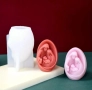 3D Свето семейство Силиконов молд форма за свещи гипс сапун смола , снимка 5