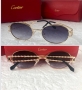 Cartier 2022 унисекс слънчеви очила елипса дамски мъжки, снимка 1