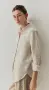 Дамска ленена риза H&M 100% лен, снимка 4