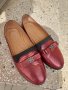 Удобни обувки в бордо цвят 