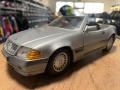 BBURAGO колекционерски модел MERCEDES SL500 ROADSTER 1992г. 1:18, снимка 1