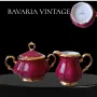  Винтидж, сет за чай или кафе, 1956 г Bavaria Bareuther , снимка 11