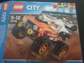 Конструктор Lego City - Камион за каскади (60146), снимка 2