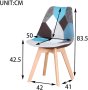Висококачествени трапезни столове тип пачуърк МОДЕЛ 148, снимка 5