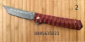 Джобни ножчета  / дамаска стомана,D2 /, снимка 8