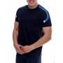 Мъжка спортна тениска REDICS, тъмносиня, памук и ликра, снимка 1