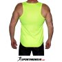Мъжки спортен потник REPTIL, електриково зелен, полиестер, снимка 1 - Тениски - 41477993