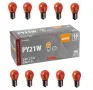 Крушки 24V 21W BA15s – Жълти 10бр. – Lampa 98220, снимка 1