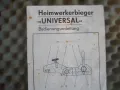 Немски Като нов РЪЧЕН УНИВЕРСАЛЕН ОГЪВАЧ ОГЪВАЧКА ТРЪБИ ШИРИНА ДО 40мм ДЕБЕЛИНА 4мм Пълен комплект , снимка 3