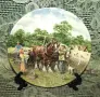 Колекционерски  декоративни порцеланови чинии Wedgwood, сет 2 бр., снимка 4