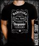 Черна тениска с щампа MARIJUANA JACK DANIELS, снимка 1 - Тениски - 41568467
