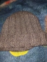 Мъжка зимна шапка.Ръчно плетиво., снимка 1
