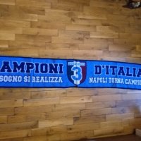 Футболен шал на Наполи шампион за сезон 2022-2023г нов, снимка 1 - Футбол - 42156120