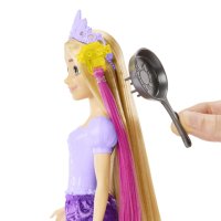 DISNEY PRINCESS Кукла Рапунцел с приказна коса HLW18, снимка 3 - Кукли - 41262859