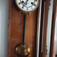 Стар немски стенен часовник - Junghans, снимка 3 - Антикварни и старинни предмети - 42246850