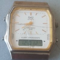 Часовник Q&Q. Japan. Vintage watch. Dual time. Ana-digi. Ретро модел , снимка 6 - Мъжки - 42260074