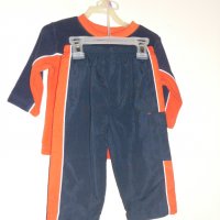 Ново спортно костюмче за 12 м. - булдозер, снимка 2 - Комплекти за бебе - 38818134