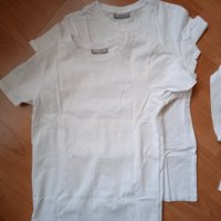 Бели тениски ,размер 134, снимка 2 - Детски тениски и потници - 39333215