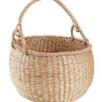Красива плетена деко кошница, снимка 1 - Декорация за дома - 39296005