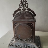 Стар настолен часовник, снимка 4 - Антикварни и старинни предмети - 42224182