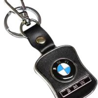 Ключодържател  BMW, Метал/еко кожа, Сребрист, снимка 1 - Други - 41707096