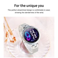 Смарт часовник STELS Q22, Водоустойчив IP68, Неръждаема стомана, снимка 5 - Смарт часовници - 41686674