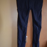 Пролетно - есенен тъмно син панталон марка Флора, снимка 2 - Панталони - 42309149