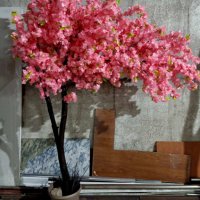 Изкуствено дръвче японска вишна , снимка 11 - Декорация за дома - 40157200