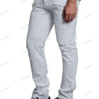 Мъжки вталени панталони с прав крачол, 6цвята - 023, снимка 14 - Панталони - 41976608