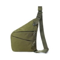 Тактическа чанта за през рамо Defender, Зелена, снимка 3 - Екипировка - 41521162