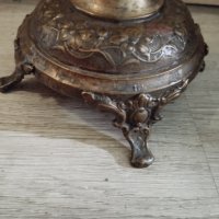 стар бароков свещник, снимка 2 - Антикварни и старинни предмети - 41343552