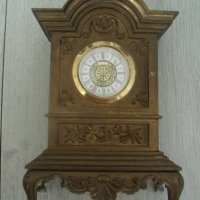 № 7143 стар настолен германски часовник  , снимка 1 - Други ценни предмети - 42218631